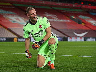 Arsenal keeper Bernd Leno reve...